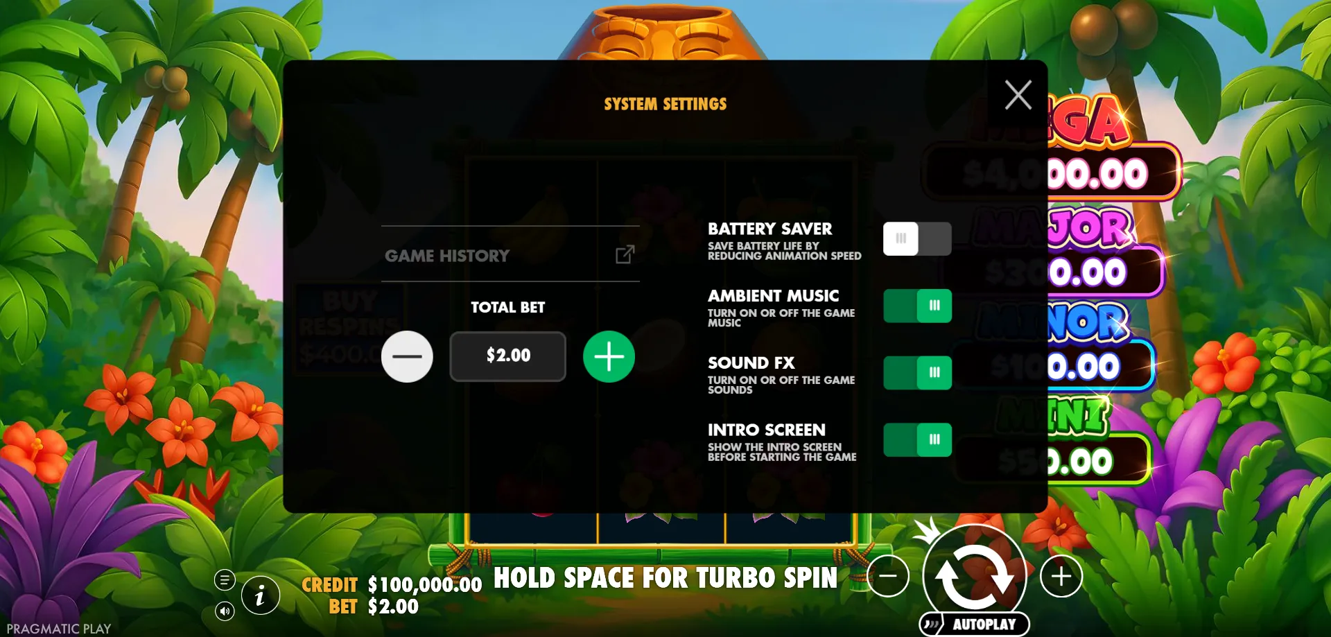 Reverse Martingale — super tiki strikesuper